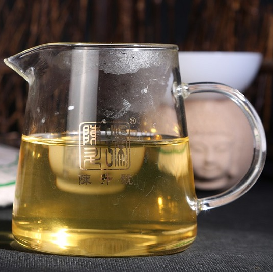 2015 ChenShengHao "Zhen Ming Qing Bing" (Premium Green Cake) 357g Puerh Raw Tea Sheng Cha