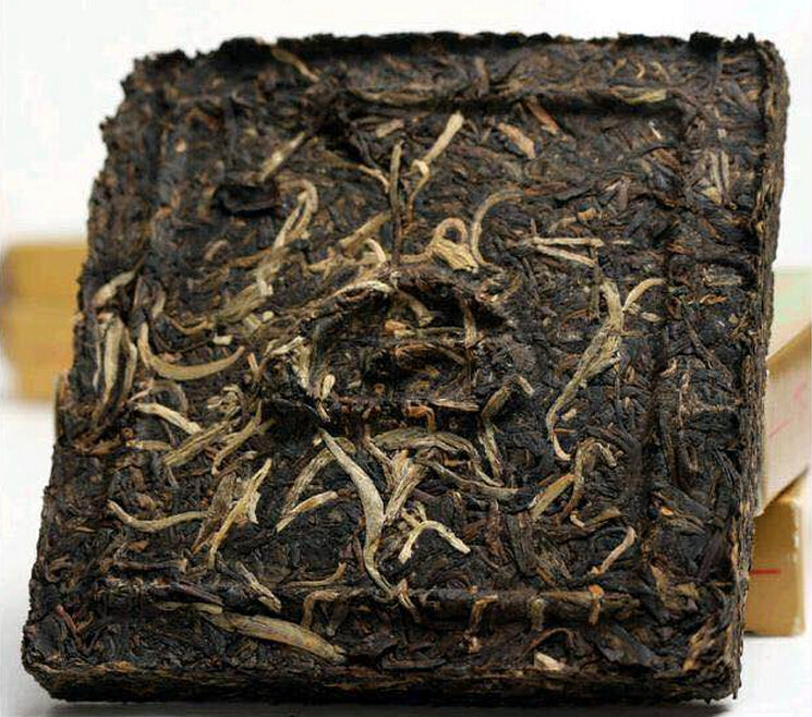 2004 XiaGuan "Fang Cha" (Square Tea Brick) 200g Puerh Sheng Cha Raw Tea