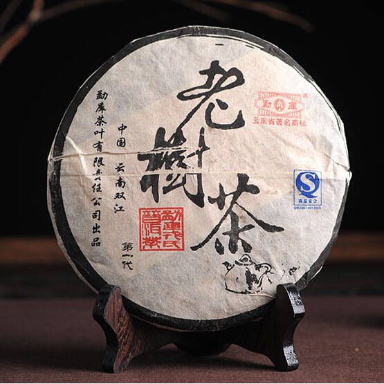 2006 MengKu RongShi "Lao Shu Cha" (Old Tree) Cake 400g Puerh Ripe Tea Shou Cha