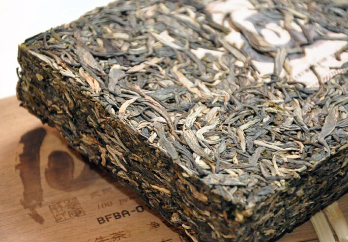 2013 MengKu RongShi "100%" Brick 500g Puerh Raw Tea Sheng Cha