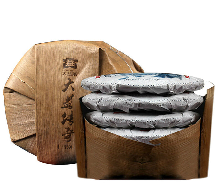 2015 DaYi "Chuan Qi"  (Legend of TAE) Cake 357g Puerh Sheng Cha Raw Tea