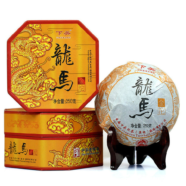 2012 XiaGuan "Long Ma" (Dragon Horse) Tuo 250g Puerh Sheng Cha Raw Tea