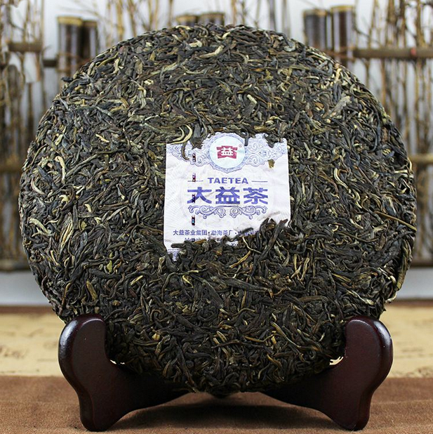 2015 DaYi "7742" Cake 357g Puerh Sheng Cha Raw Tea