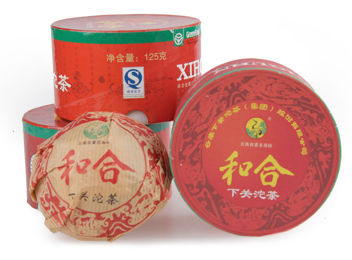 2007 XiaGuan "He He" (Harmony) 125g Puerh Sheng Cha Raw Tea