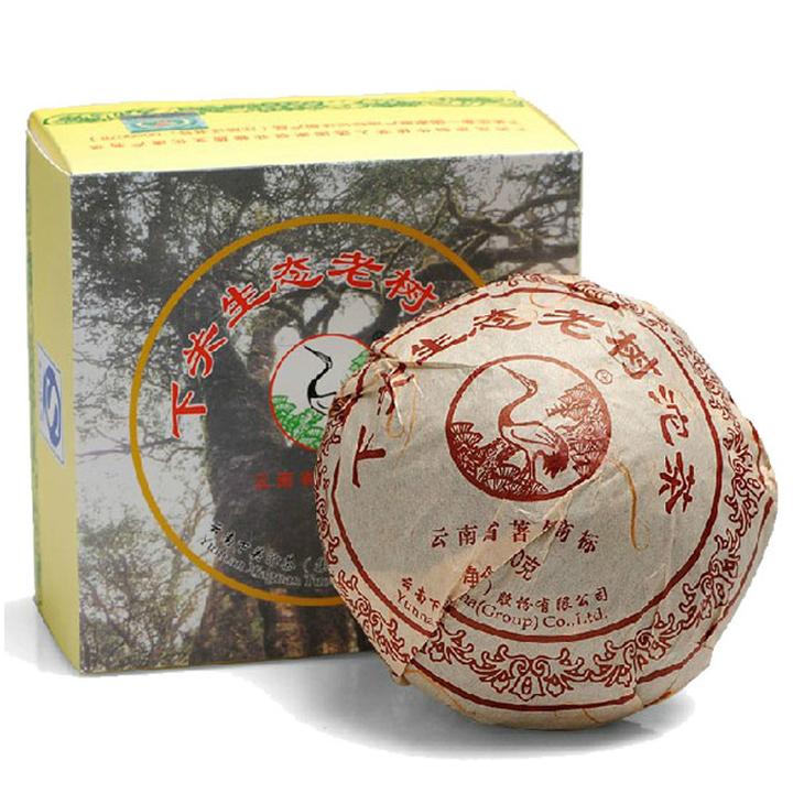 2012 XiaGuan "Sheng Tai Lao Shu" (Organic Old Tree) 250g Puerh Sheng Cha Raw Tea