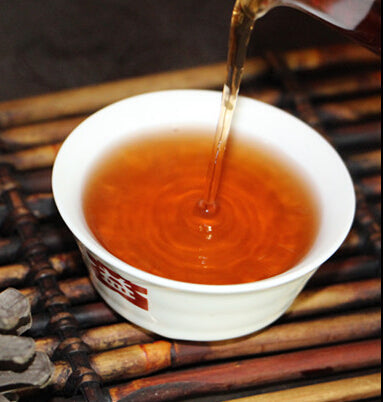 2014 DaYi "Hu Po Fang Zhuan" (Amber Square Brick ) 60g Puerh Shou Cha Ripe Tea