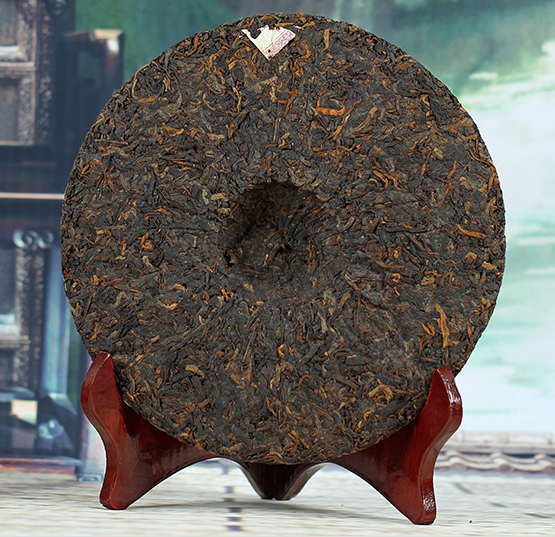 2016 DaYi "Jin Yu" (Golden Jade) Cake 357g Puerh Shou Cha Ripe Tea