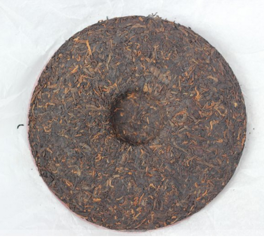 2007 MengKu RongShi "Gong Ting" (Palace) Cake 400g Puerh Ripe Tea Shou Cha