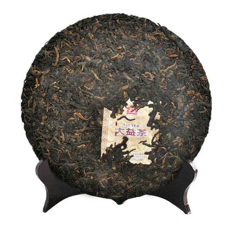 2016 DaYi "7452" Cake 357g Puerh Shou Cha Ripe Tea