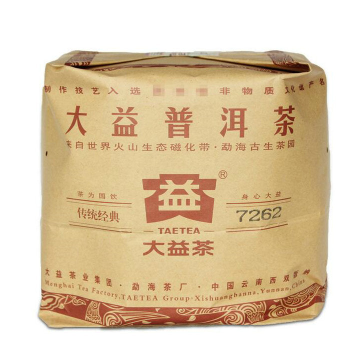 2011 DaYi "7262" Cake 357g Puerh Shou Cha Ripe Tea