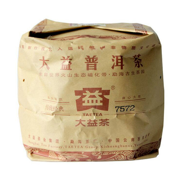 2011 DaYi "7572" Cake 357g Puerh Shou Cha Ripe Tea (Coming batch)