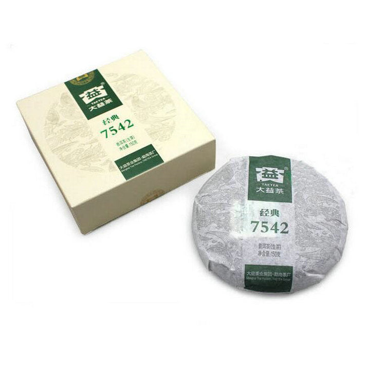 2013 DaYi "7542" Cake 150g Puerh Sheng Cha Raw Tea
