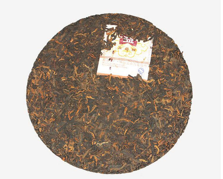 2007 DaYi "0562" Cake 357g Puerh Shou Cha Ripe Tea