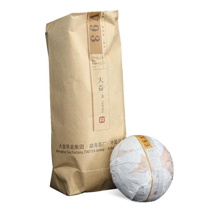2015 DaYi "V93" Tuo 100g Puerh Shou Cha Ripe Tea