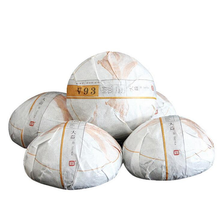 2015 DaYi "V93" Tuo 100g Puerh Shou Cha Ripe Tea