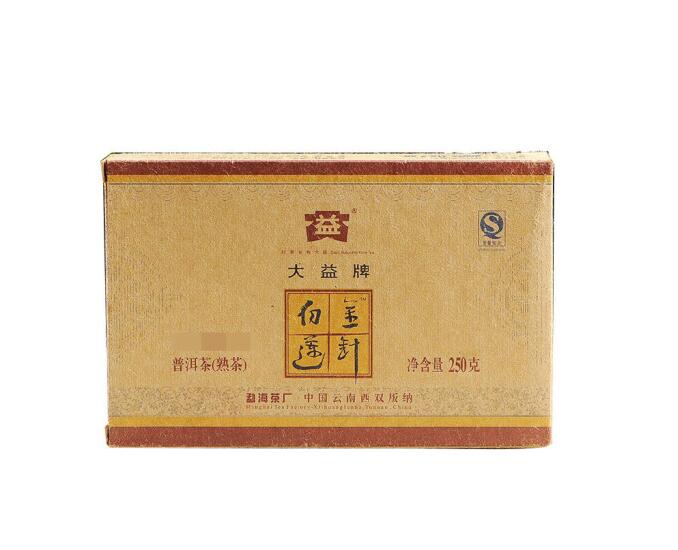 2007 DaYi "Jin Zhen Bai Lian" (Golden Needle White Lotus) Zhuan 250g Puerh Shou Cha Ripe Tea