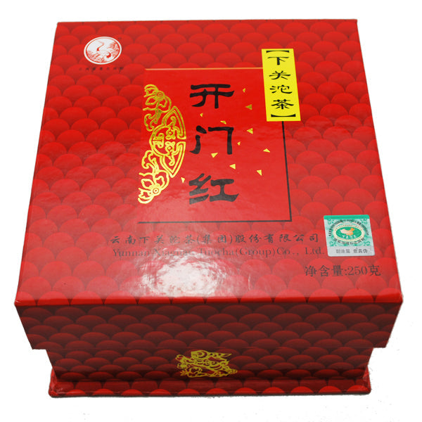 2007 XiaGuan "Kai Men Hong" (Luckiness) Tuo 250g Puerh Sheng Cha Raw Tea