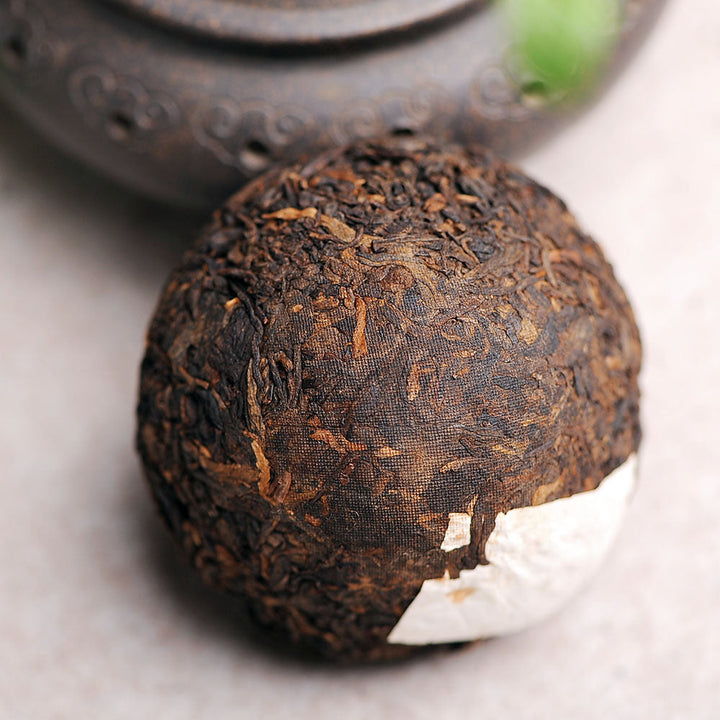 2006 XiaGuan "Xiao Fa" (Sell to France) Tuo 100g Puerh Ripe Tea Shou Cha