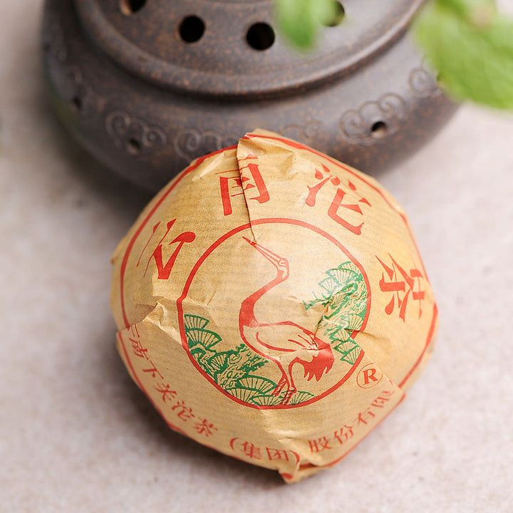 2006 XiaGuan "Xiao Fa" (Sell to France) Tuo 100g Puerh Ripe Tea Shou Cha