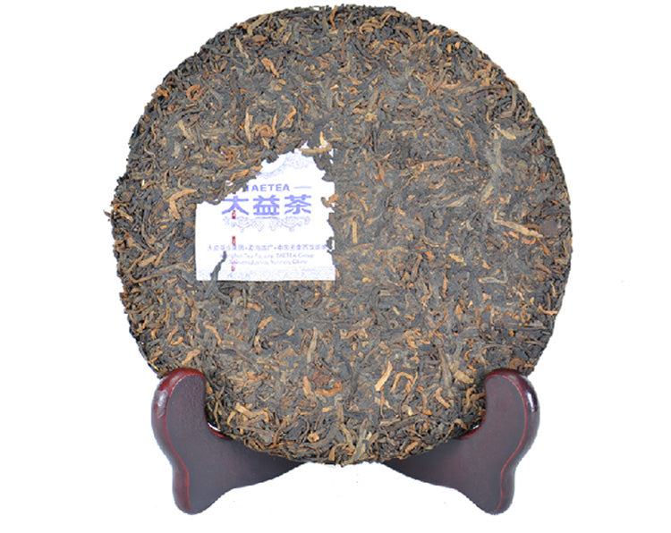 2011 DaYi "Da Yi Zhi Lian " (TAE Carnival) Cake 357g Puerh Shou Cha Ripe Tea