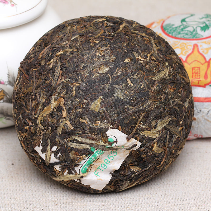 2009 XiaGuan "Nan Zhao Jin Ya Tuo Cha" (Nanzhao Golden Buds Tuo Tea)  200g Puerh Sheng Cha Raw Tea