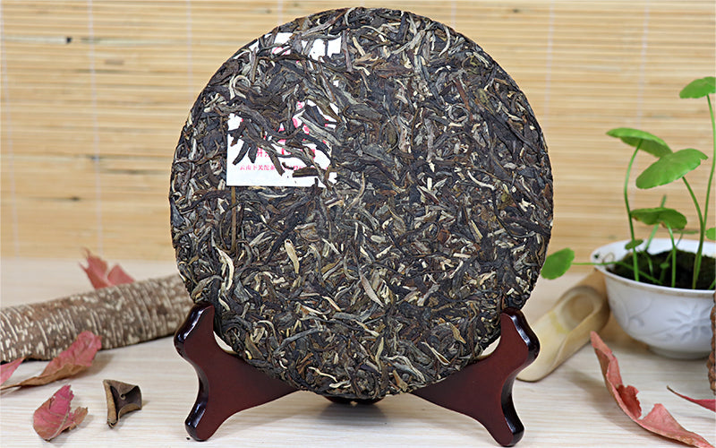 2017 XiaGuan "Da Bai Cai" (Big Cabbage 3 Star) Cake 357g Puerh Raw Tea Sheng Cha
