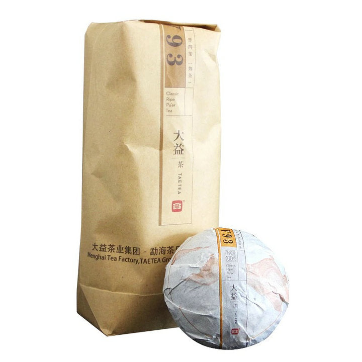 2016 DaYi "V93" Tuo 100g Puerh Shou Cha Ripe Tea