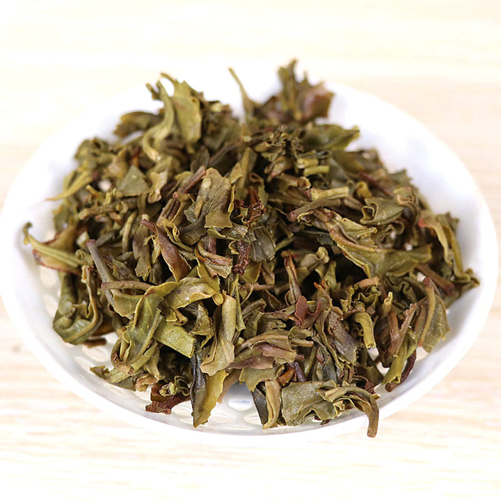 2017 XiaGuan "Shang Pin - Jin Si - Da Xue Shan" (Gold Ribblon- Big Snow Mountain) Tuo 100g Puerh Raw Tea Sheng Cha