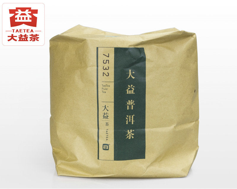 2016 DaYi "7532" Cake 357g Puerh Sheng Cha Raw Tea