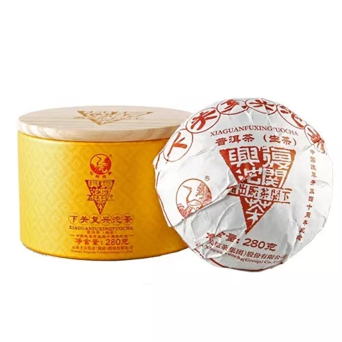 2018 XiaGuan "Fu Xing" (Reviving) Tuo 280g Puerh Raw Tea Sheng Cha