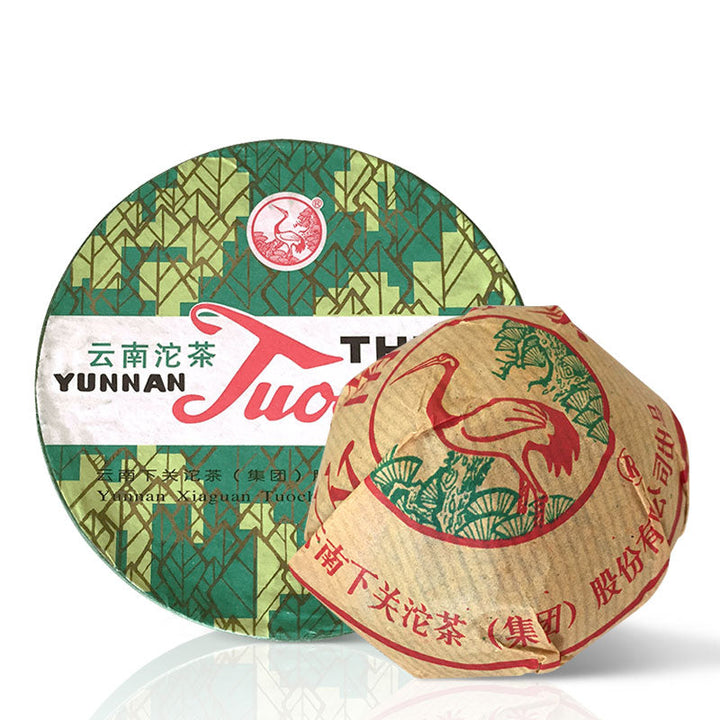 2011 XiaGuan "Xiao Fa" (Sell to France) Tuo 100g Puerh Shou Cha Ripe Tea