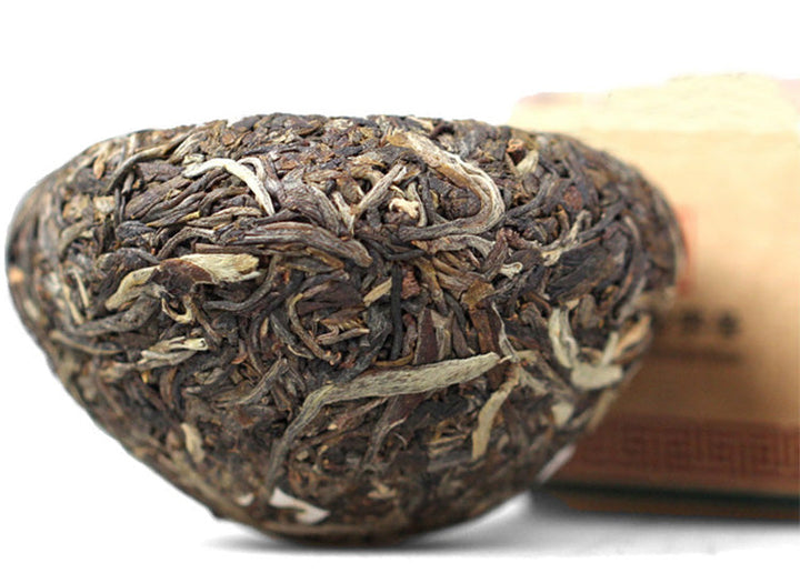 2011 XiaGuan "Bai Jin Sui Yue" (Platium Times) Tuo 100g Puerh Sheng Cha Raw Tea