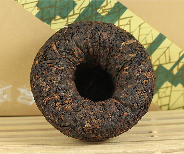 2015 XiaGuan "Jin Bang Xiao Fa" (Golden List Xiaofa) 100g*5pcs Puerh Ripe Tea Shou Cha