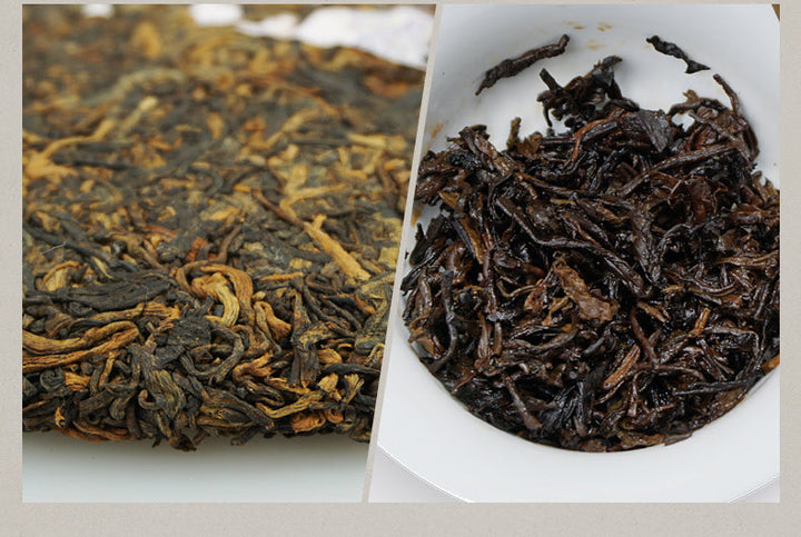 2015 DaYi "Fei Hu Chuan Qi" (Legend of The Flying Tigers) Cake 357g Puerh Shou Cha Ripe Tea
