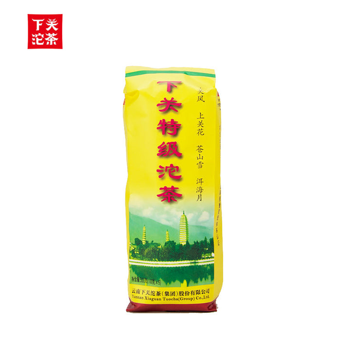 2009 XiaGuan "Te Ji" (Special Grade) Tuo 100g*5pcs Puerh Sheng Cha Raw Tea