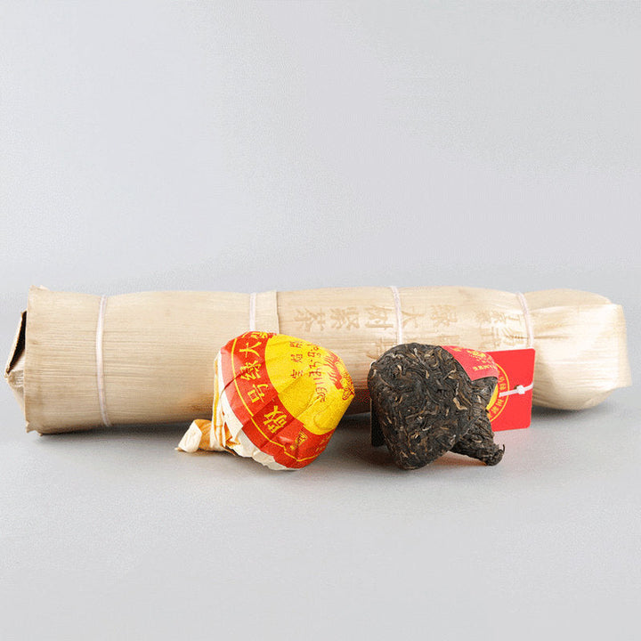 2017 XiaGuan "Lv Da Shu" (Big Green Tree) Tuo 150g Puerh Sheng Cha Raw Tea