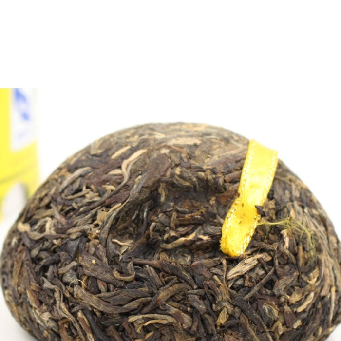 2010 XiaGuan "Jin Si" (Golden Ribbon) Tuo 100g Puerh Sheng Cha Raw Tea