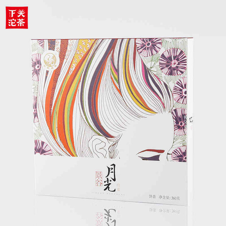 2017 XiaGuan "Yue Guang" (Moon Light) Cake 360g Bai Cha White Tea