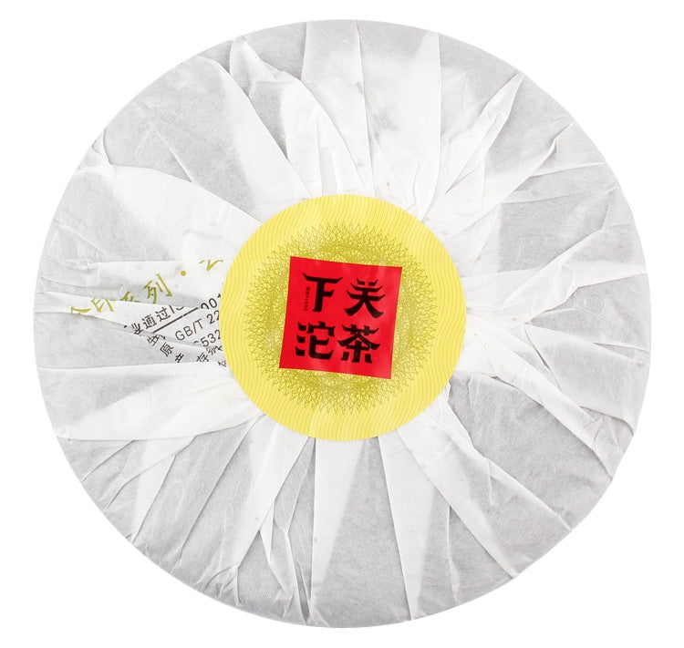 2014 XiaGuan "7653" Cake 357g Puerh Sheng Cha Raw Tea