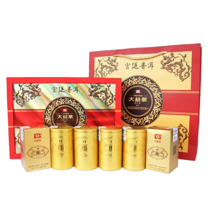 2017 DaYi "Gong Ting Pu'Er" (Royal Palace Puerh ) Loose Leaf 300g Puerh Shou Cha Ripe Tea