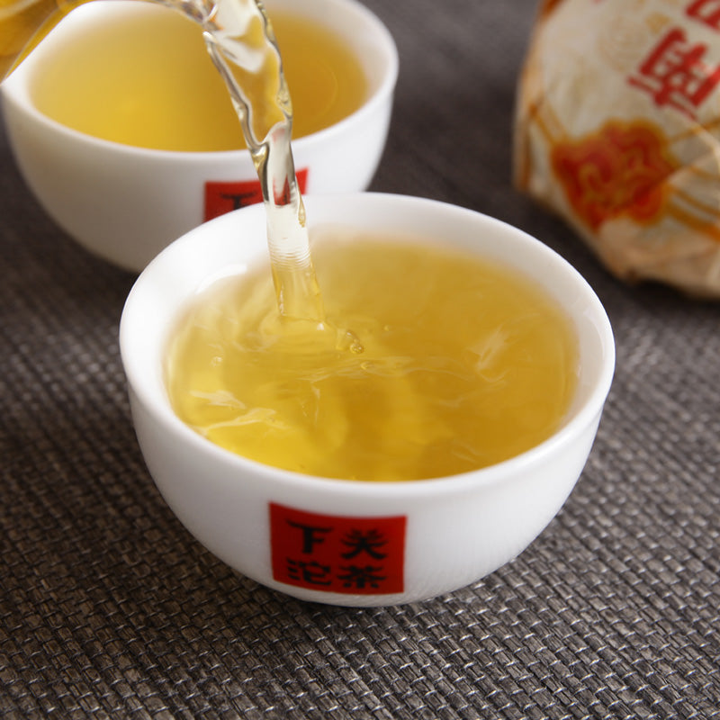 2018 XiaGuan "Nan Zhao Yu Tuo" (Tribute Tuo) 100g*5=500g Puerh Raw Tea Sheng Cha