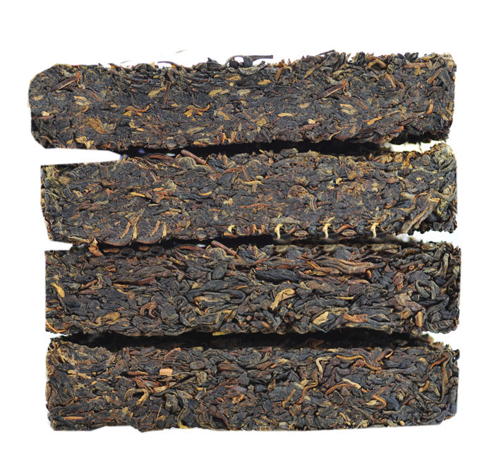 2012 XiaGuan "Fu Lu Shou Xi" (4 Fortunes) Brick 250g*4pcs Puerh Sheng Cha Raw Tea