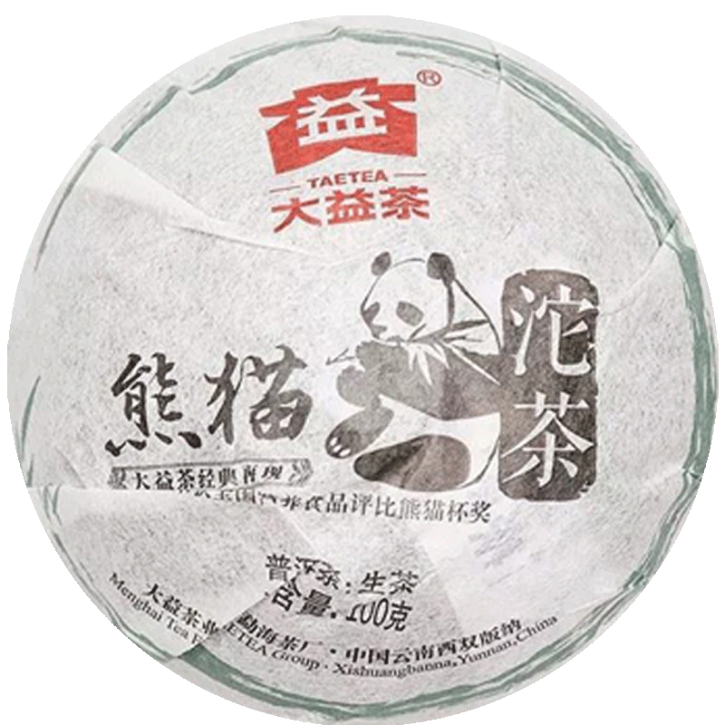 2012 DaYi "Xiong Mao" (Panda) Tuo 100g Puerh Sheng Cha Raw Tea