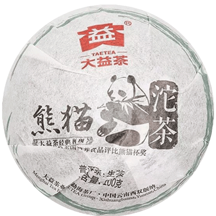 2012 DaYi "Xiong Mao" (Panda) Tuo 100g Puerh Sheng Cha Raw Tea
