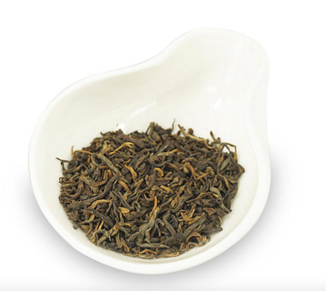 2017 DaYi "Jin Zhen Bai Lian" (Golden Needle White Lotus) Cake 357g Puerh Shou Cha Ripe Tea
