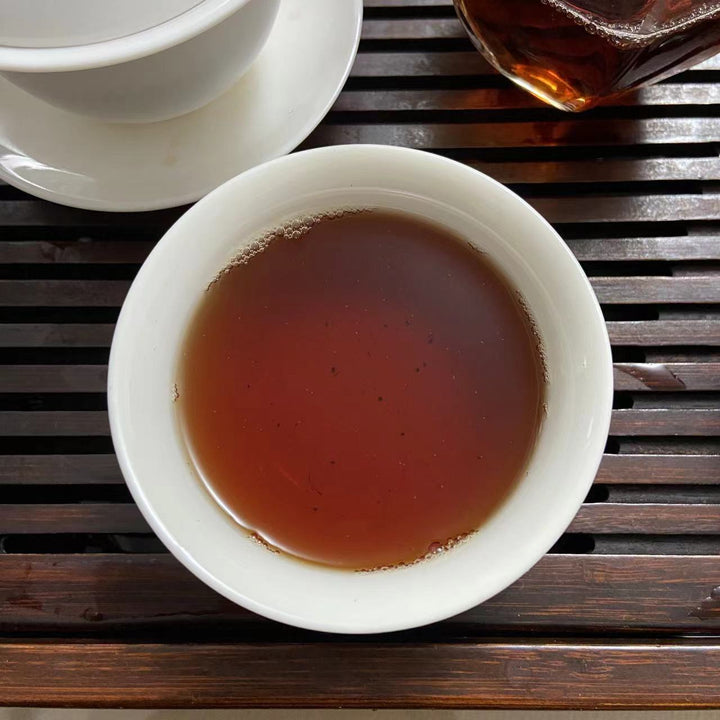 1998 CNNP - BaiShaXi "Te Zhi - Fu Zhuan" (Special - Fu Brick) 800g Tea, Dark Tea, Hunan Province.