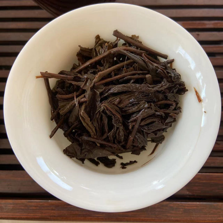 90's Wuzhou "Liu Bao"(Liubao A+ Grade) 850g Loose Leaf Dark Tea, Guangxi Province.