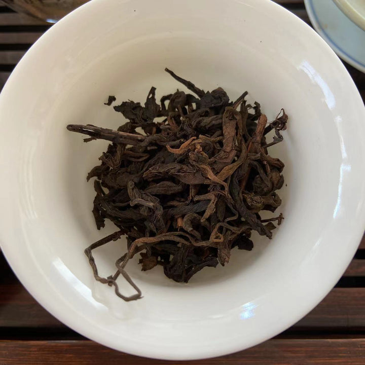80's Wuzhou "Liu Bao"(Liubao A+ Grade) 850g Loose Leaf Dark Tea, Guangxi Province.