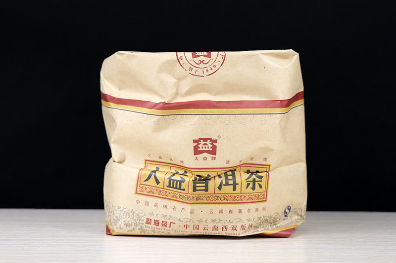 2007 DaYi "Hou Pu Bing" (Thick Puer Cake) 500g Puerh Shou Cha Ripe Tea
