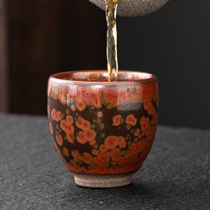 Phoenix Jianzhan Tenmoku Porcelain Tea Cup